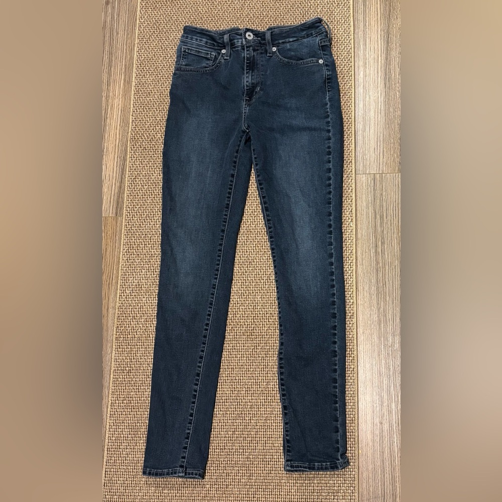Levi's Stretch Med Wash High Rise Women's Skinny Jeans Size 28